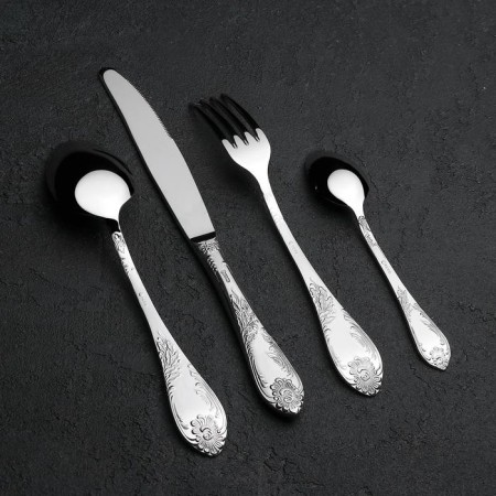 A set of cutlery "Imperial", 24 items, art painting, decorative box-3