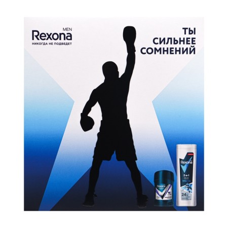 Подарочный набор мужской REXONA MEN "Active power": гель для душа, 180 мл + дезодорант, 50 мл 108375-5