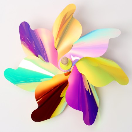 Breeze "Flower" on a wooden stick-4