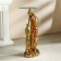 Decorative table "Vase Girl" gold 45x45x98 cm