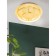 Pozondon lamp, 1x18W LED, 3000K, 2000LM, color gold
