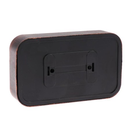 Rosette "Elect" Ra 16-237-Hm, 16 A, 250 V, double, open, without salary, black for copper-1