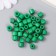 Beads for creativity plastic cylinder "sea green" set 20 grams 0.6x0.6x0.5 cm