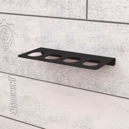 Holder for hammer and sledgehammer, wall, black-1