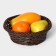 Basket for fruits and bread Daula "Tree", 21 × 21 × 6.5 cm