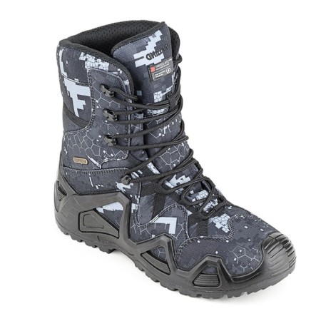 Trekking elkland 174, demi -season, black camouflage, size 42-1