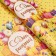 Packing paper, glossy "Happy Birthday", yellow, 70 x 100 cm, 1 sheet