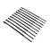 Pegs, h = 40 cm, set 10 pcs., Black, Greengo