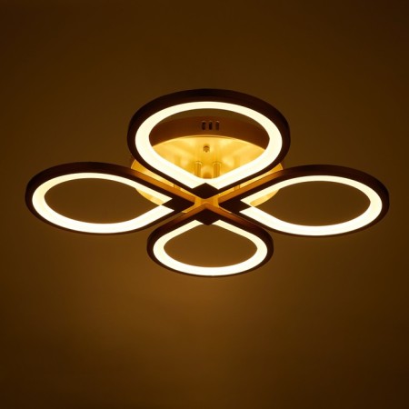 Lamp "Galaxy" 033700 LED 100W gold 57x57x7.5cm-2
