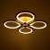 Lamp "Galaxy" 033700 LED 100W gold 57x57x7.5cm
