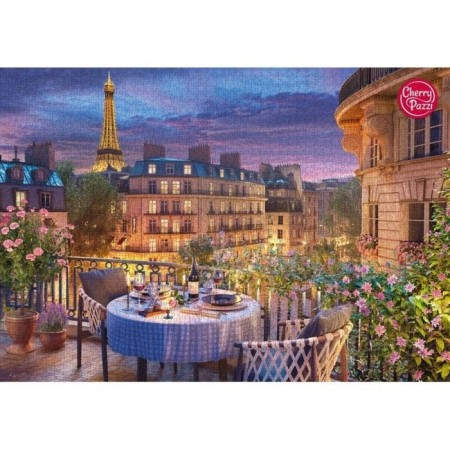 Puzzle "Paris for two", 2000 elements-4