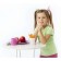 Mug with a decor 180 ml, children's, plastic, color mix