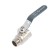 Ballic Aqualink, PN 50 tap, internal/outer thread 1/2 ", lever, nickel.