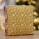 Folding box of "good holiday", 20 x 20 x 4 with a window