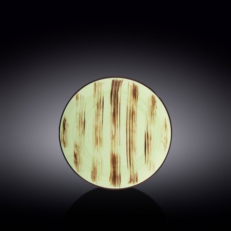 Round -round Wilmax England Scratch, D = 18 cm, pistachio color
