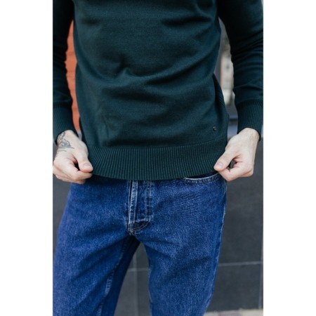 Jumper male ise, size 58, emerald color-12