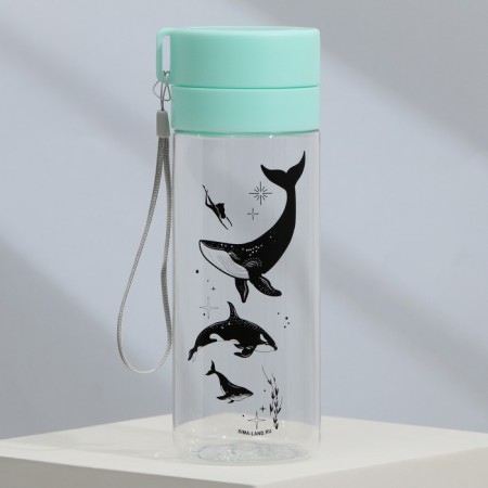 Water bottle with the suspension "Kita", 600 ml-1