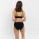 Female set (top, panties) Black color, size 42-44
