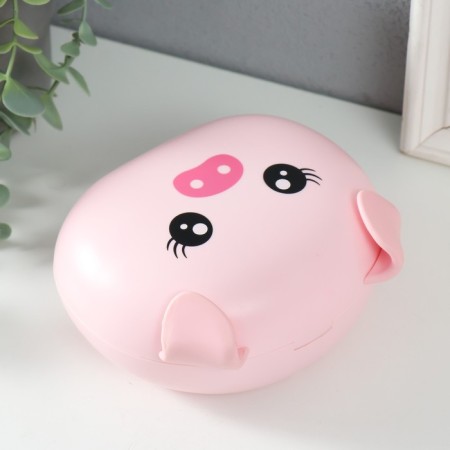 Musical mechanical "Piglet" 15x12.7x7 cm casket-3
