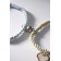 Bracelets "Demetrons" pixel hearts, color, 19 size