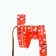 A satin ribbon “Gift from Santa Claus”, Krasnaya, 2 cm x 5 m, New Year
