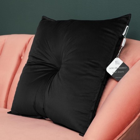 Sofi de Marko “Vivian” pillow, size 55x55 cm, black color-1