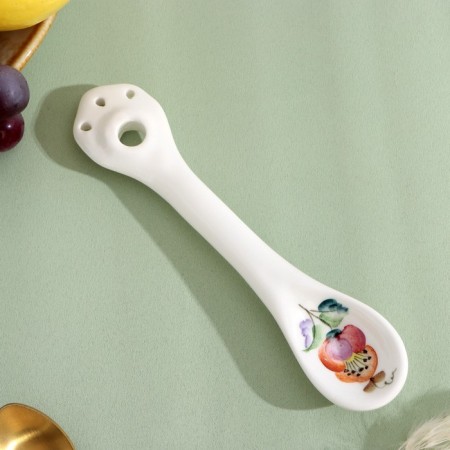 Bank with a spoon "Caprice", 19 x 10 x 16.5 cm, 560 ml, Rogchaya N.V.-5