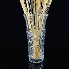 Decorative vase for Lenardi flowers, glass, 28 cm