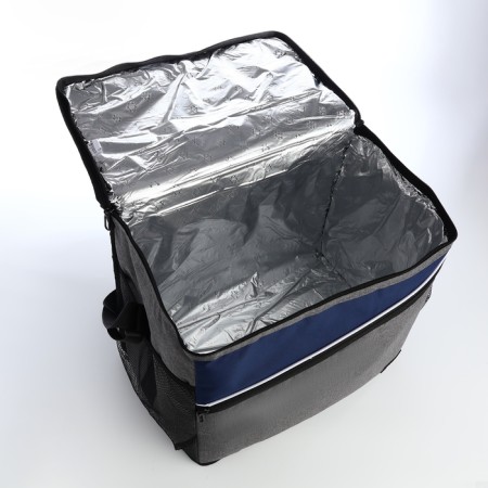 Bag-Termyu two-flower 32l, 40*25*32, material, n/karm, side grids, reg, gray/blue-2