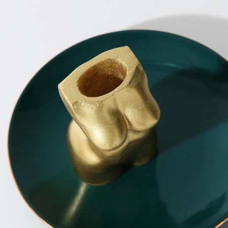Toothpet stand "Women's Body", golden-3