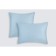 Set of pillowcase "Monopasse", size 50x70 cm - 2 pcs, color of blue