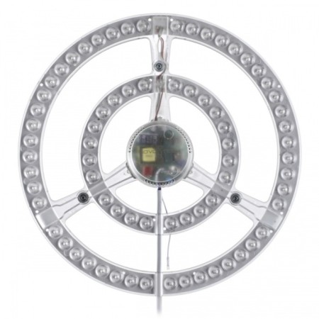 LED module with a driver and a linzed scatter on magnets with DU, 72W, LED, 323x323 mm