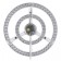 LED module with a driver and a linzed scatter on magnets with DU, 72W, LED, 323x323 mm