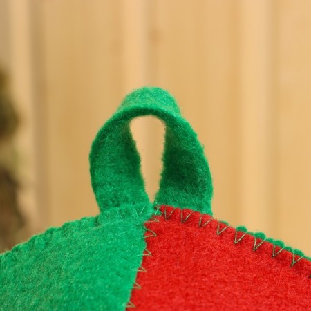 Set for a bath 3 objects "watermelon" rug, mitten, hat-3
