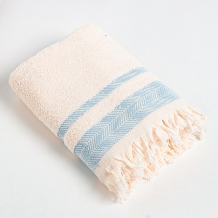 Trick Lovelife “Musson” 50x80 cm, aquamarine, 100% cotton, 500 g/m2-1