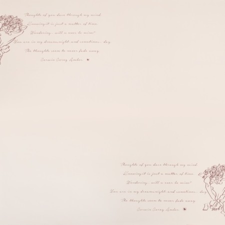 Film sheets 57x57cm, "Thoughts about you..", 65 microns-2