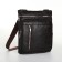 Men's bag with lightning, Terra Dever, 2 pockets, a long belt, brown color