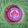 Knitting threads "phlox" 150m/25g 100% cotton non -erenticated color 2304
