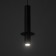 Suspended Lamp "Monroe" GU10 35W black 13x13x40-140cm