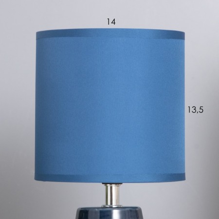 Table lamp "Catherine" 1x40W E14 blue 13x13x25cm-2
