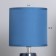 Table lamp "Catherine" 1x40W E14 blue 13x13x25cm