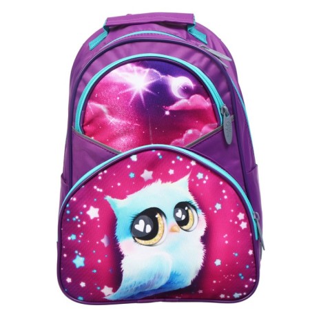 School backpack, 37 x 26 x 13 cm, ergonomic back, Calligrata Ac-6