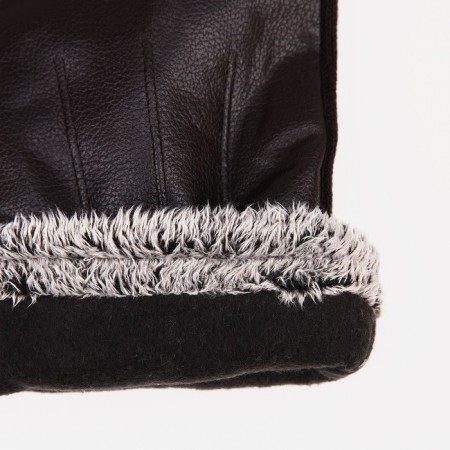 Gloves are male, dimensionless, with insulation, brown color-2