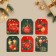 Schildik for a gift "Happiness", set of 6 pieces, Christmas tree balls, 16 x 24 cm, new year