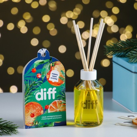 Aromatic set "New Year's orange" (diffuser 50 ml + Sasha 7 g)