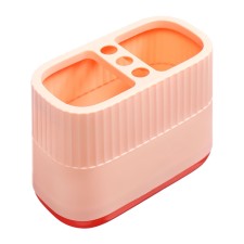 Standing for writing accessories plastic Devente 2 Marandi sections, roses 4104342