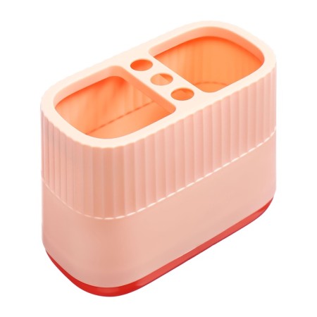 Standing for writing accessories plastic Devente 2 Marandi sections, roses 4104342