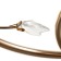Junik chandelier 3he27 40W white-gold 64x20x24 cm Bayerlux