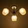 Miranda chandelier 3he27 40W chrome 59x59x26cm Bayerlux
