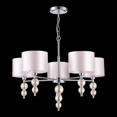 Suspended EVOLUCE lamp. Sle105703-05. Ramer. 5x40 watts, E14, 58x58x43 cm, chromium color-3